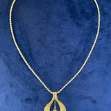 Divine Goddess - 14k PVD Gold Plated Brass