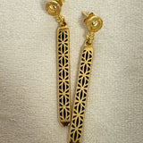 I am Goddess Earrings - 18k PVD Gold Plated Brass