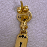 I am Goddess Earrings - 18k PVD Gold Plated Brass